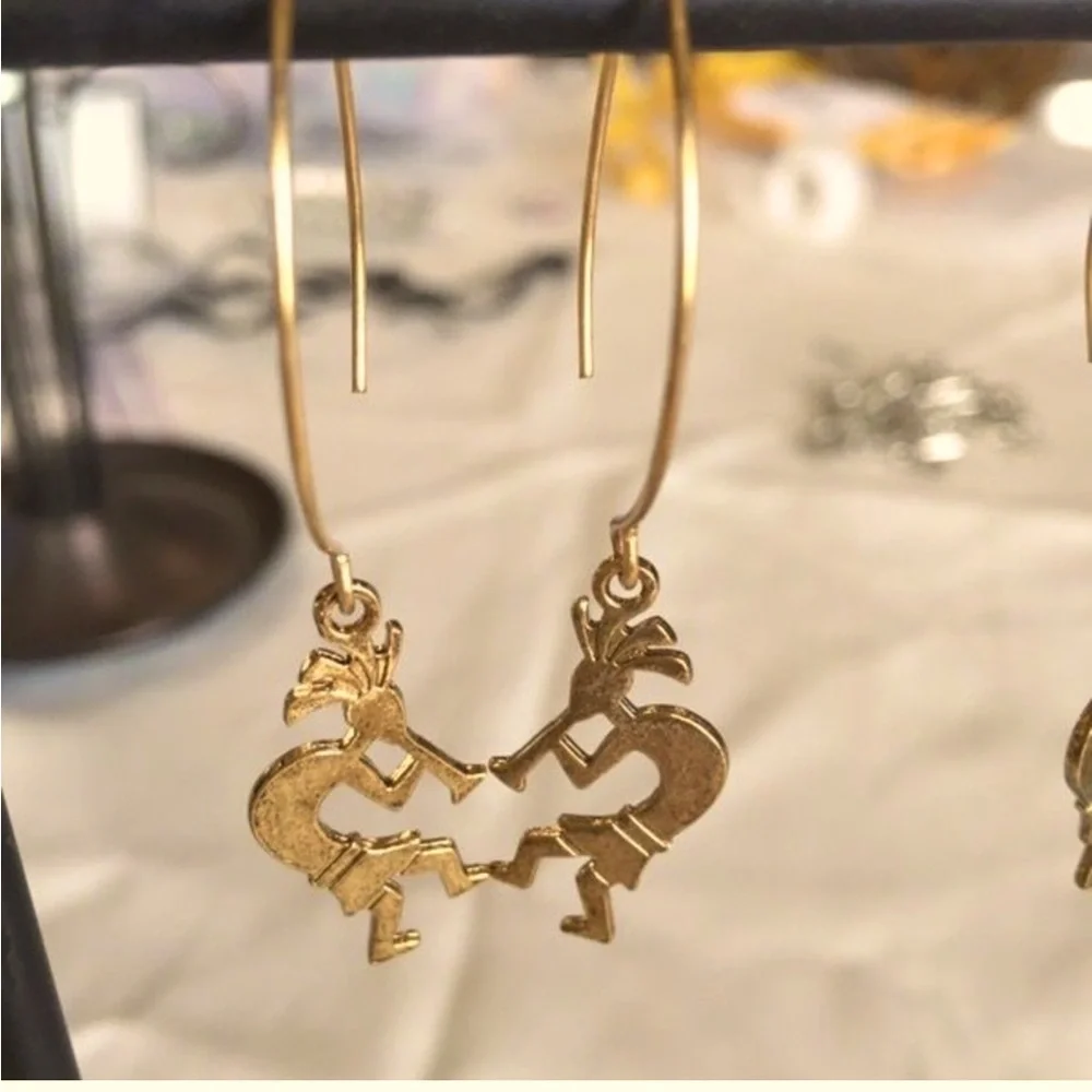 💥 Kokopelli Earrings 💥 - Picture 1 of 1